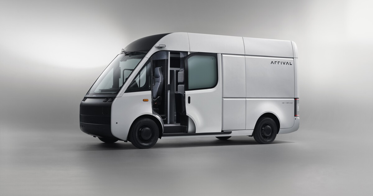 Arrival electric van share price deals